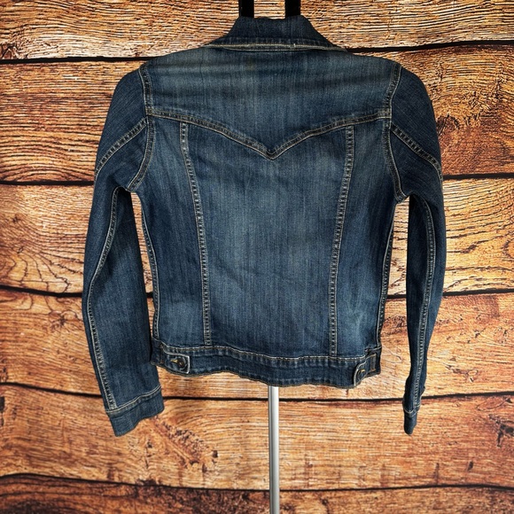 Levi's Blue Denim Costal Cowgirl Jean Jacket - Picture 4 of 8